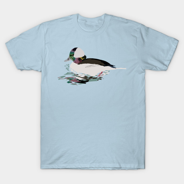 Bufflehead Ducks (Pair) Double Sided Shirt by stargatedalek
